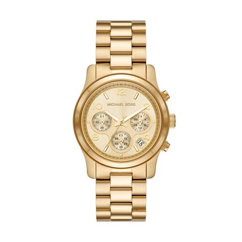 michael kors horloge met bloemen|siebel Michael Kors horloge.